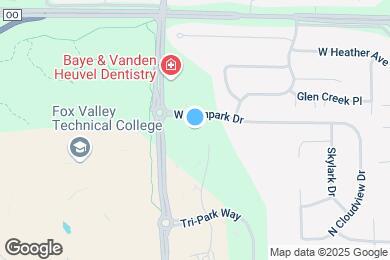 Map image of the property - 3117 W Glenpark Dr