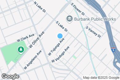 Map image of the property - 237 W Tujunga Ave