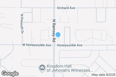 Map image of the property - 8940 N Ramsey Rd