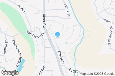 Map image of the property - 1603 E Dihedral Dr