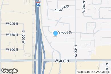 Map image of the property - 584 W 620 N