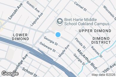Map image of the property - 2901 MacArthur Blvd