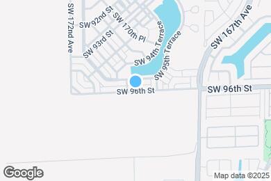 Map image of the property - 17059 SW 96th St