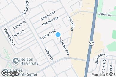 Map image of the property - 605 Columbia Ave