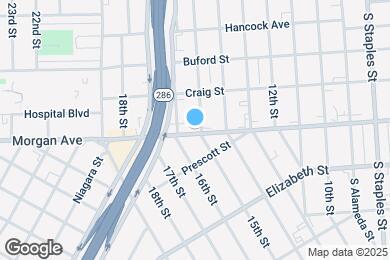 Map image of the property - 1802 Morgan Ave