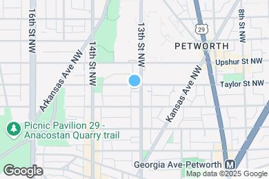 Map image of the property - 1300 Taylor St NW