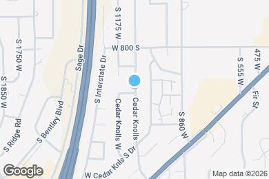 Map image of the property - 1130 Cedar Knls