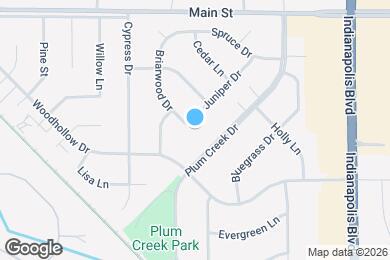 Map image of the property - 205 Juniper Dr