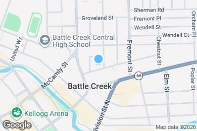 Map image of the property - 33 Frelinghuysen Ave