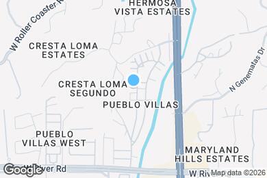 Map image of the property - 5213 N Tigua Dr