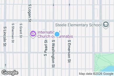 Map image of the property - 708 E Dakota Ave