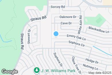 Map image of the property - 7418 Emory Oak Ln