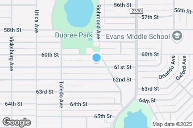Map image of the property - 4506 61st St