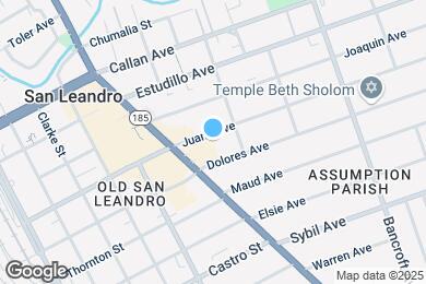 Map image of the property - 281 Juana Ave