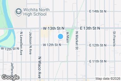 Map image of the property - 1310 N Wellington Pl