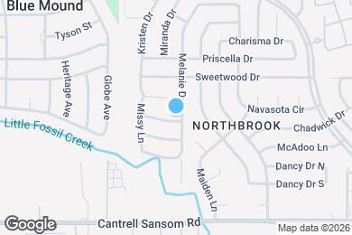 Map image of the property - 6001 Melanie Dr