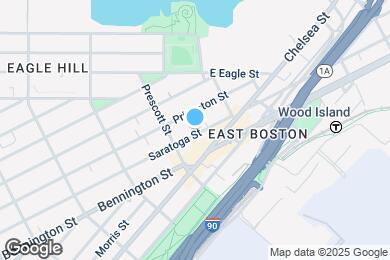 Map image of the property - 426 Saratoga St