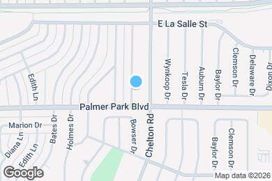 Map image of the property - 1515 Querida Dr