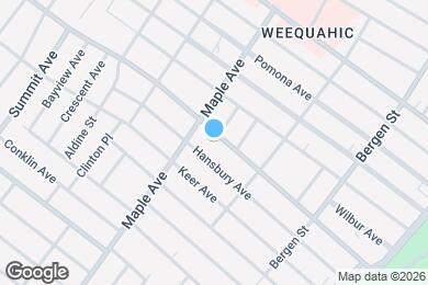 Map image of the property - 166 Chancellor Ave