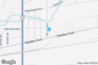 Map image of the property - 19 Lincoln St