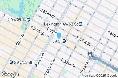 Map image of the property - 118 E 60th St