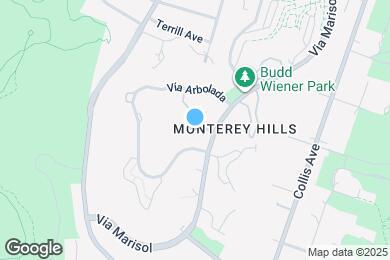 Map image of the property - 4201 Via Marisol