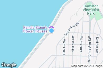 Map image of the property - 1402 Alki Ave SW