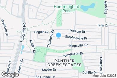 Map image of the property - 11489 Stephenville Dr