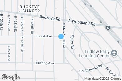 Map image of the property - 2976 S Moreland Blvd