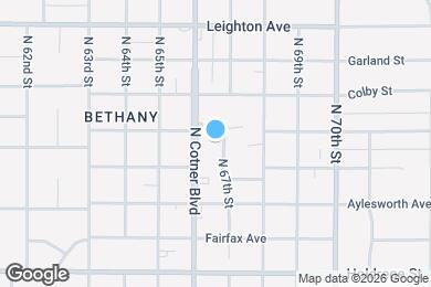 Map image of the property - 1921 N 67th St
