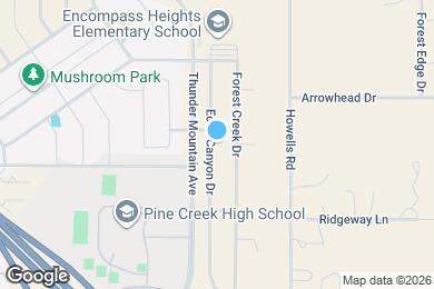 Map image of the property - 10973 Echo Canyon Dr