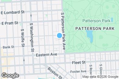 Map image of the property - 321 S Madeira St