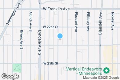 Map image of the property - 2313 Harriet Ave