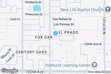 Map image of the property - 10703 Del Prado Dr W
