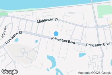 Map image of the property - 831 Princeton Blvd
