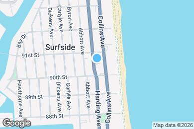 Map image of the property - 9041 Harding Ave