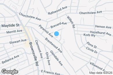 Map image of the property - 3013 Pyramid Ave