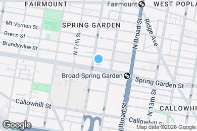 Map image of the property - 1535 Spring Garden St