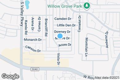 Map image of the property - 992 Mauve Dr