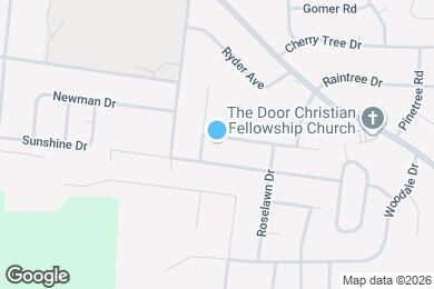 Map image of the property - 632 Doane Dr