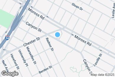 Map image of the property - 6300 Canyon Ave