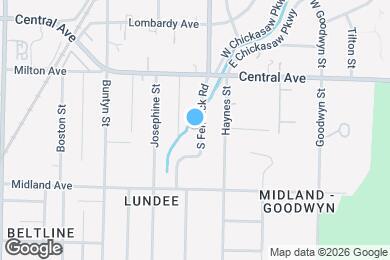 Map image of the property - 373 S Fenwick Rd