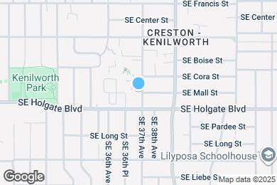 Map image of the property - 4343 SE 37th Ave