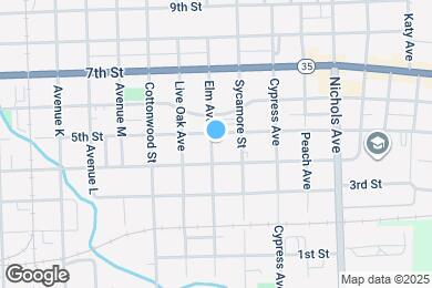 Map image of the property - 2307 Elm Ave