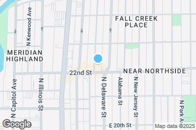 Map image of the property - 2213 N Talbott