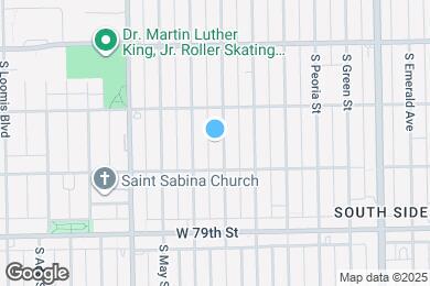 Map image of the property - 7734 S Carpenter St