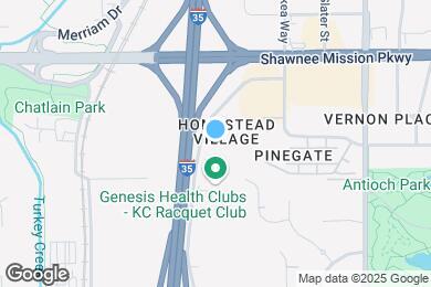 Map image of the property - Furnished Studio-Kansas City - Shawnee Mis...