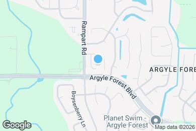 Map image of the property - 8389 Argyle Corners Ct