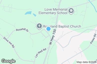 Map image of the property - 1128 Rosehill Dr