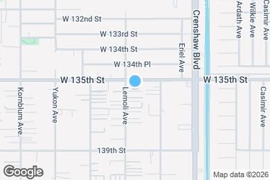 Map image of the property - 13514 Lemoli Ave.